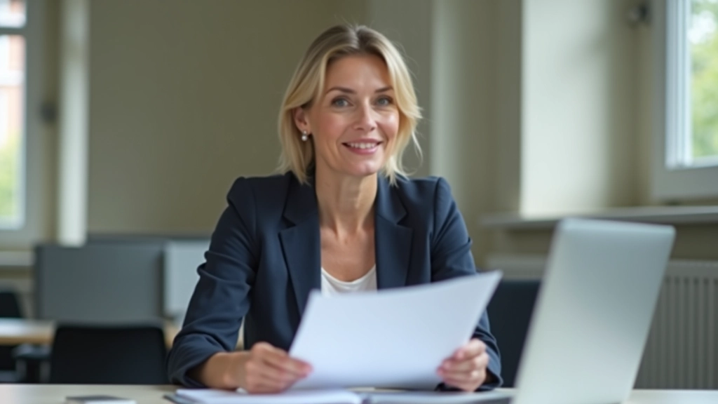 Person sitzt am Schreibtisch mit Rentenkontoauszug und Taschenrechner, überprüft ihre Entgeltpunkte und Rentenhöhe